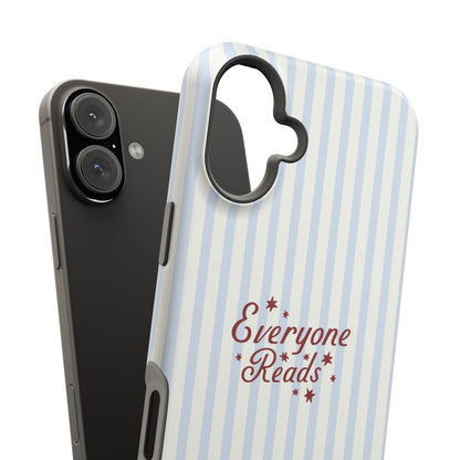 Everyone Reads Phone Case Pale Blue