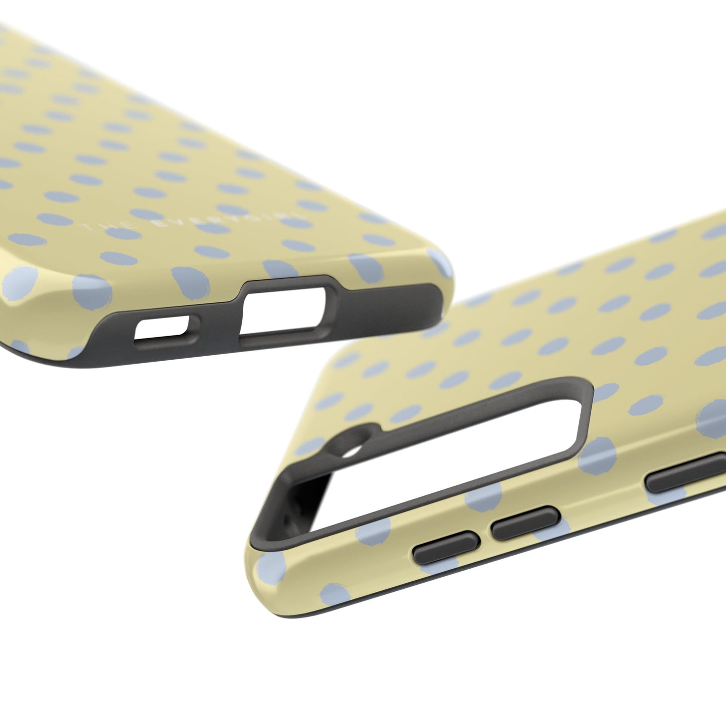 Yellow & Blue Polka Dots Phone Case