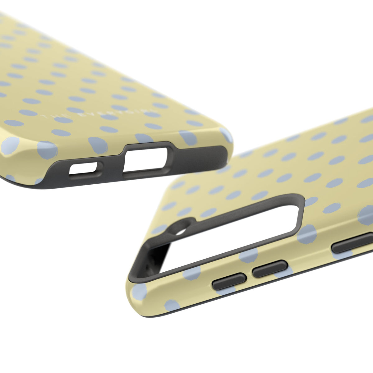Yellow & Blue Polka Dots Phone Case