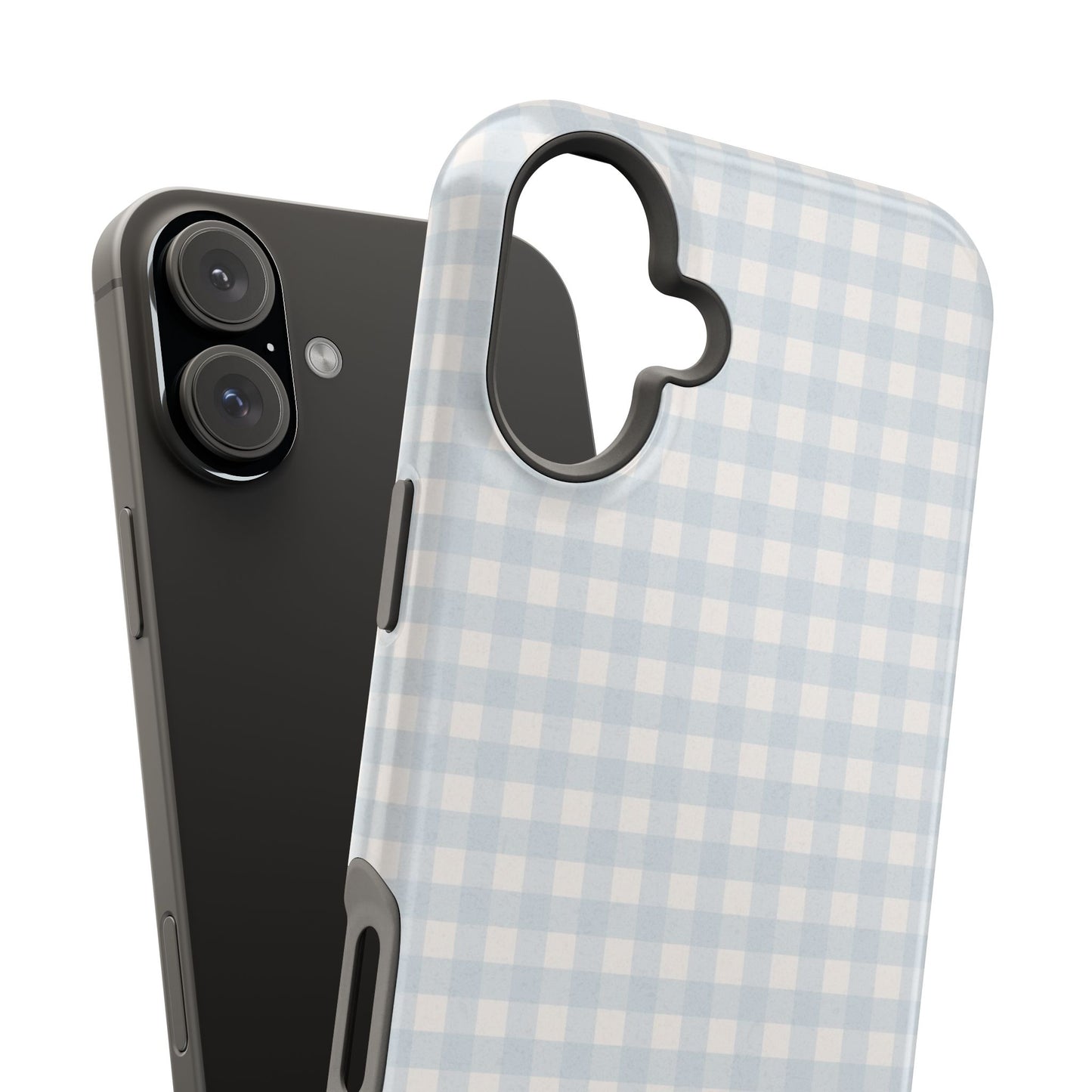 Nancy Meyers Inspired Blue Gingham Phone Case