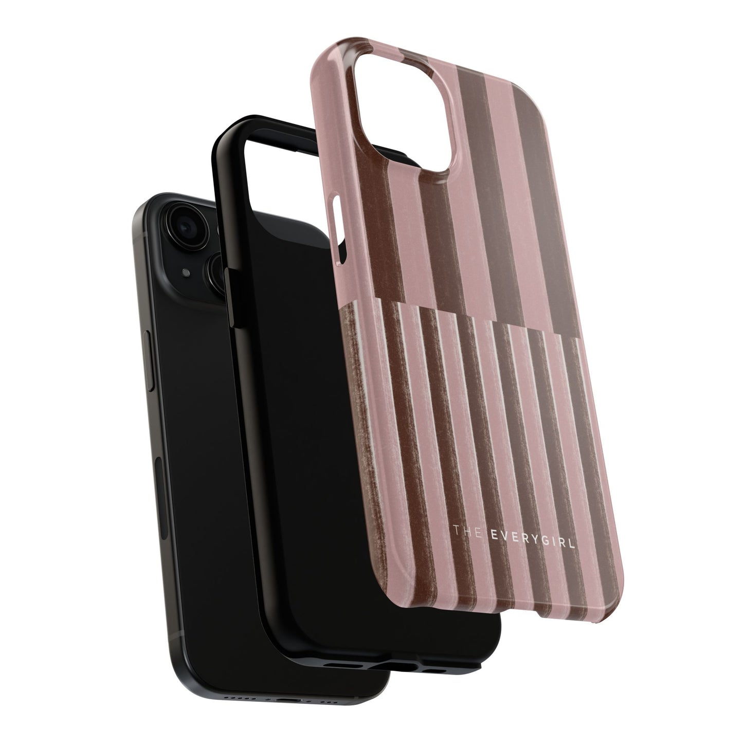 February Pink and Brown Phone Case