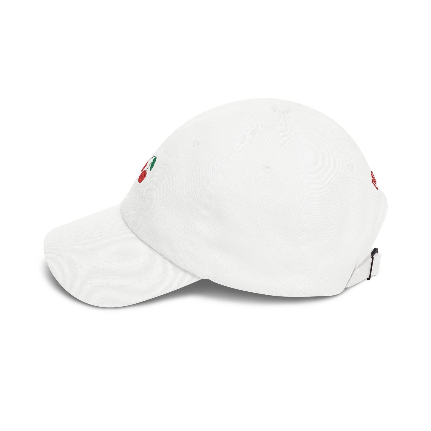 Cherry Embroidered Dad Cap