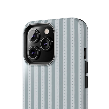 Muted Blue Stripe IPhone Case