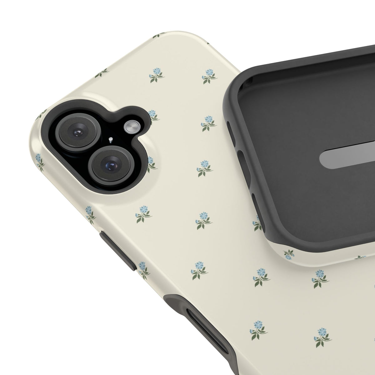 Tiny Blue Flowers Phone Case