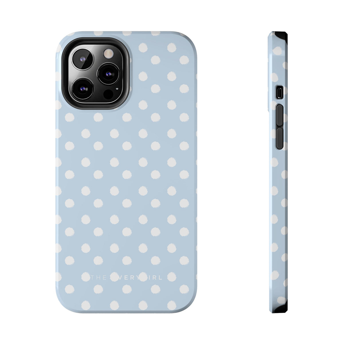 Blue & White Polka Dots Phone Case