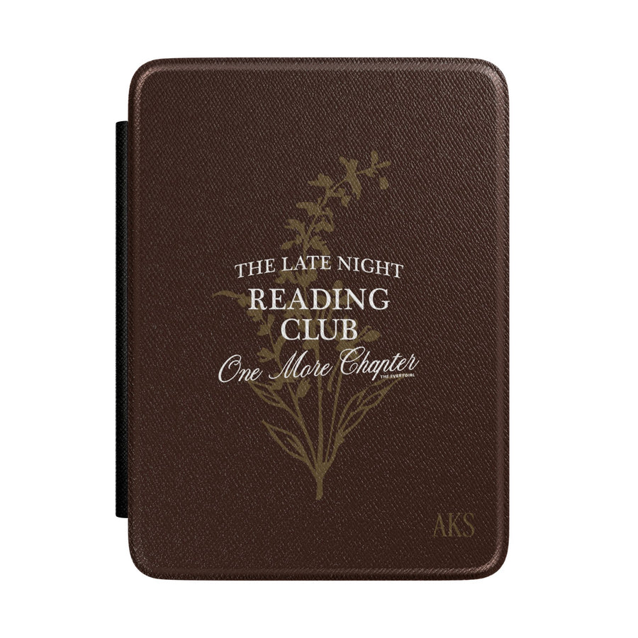 Dark Academia Late Night Reading Club Kindle Case