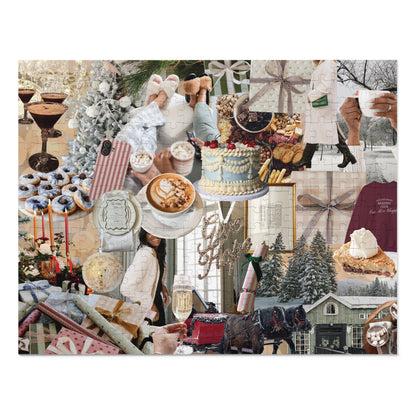 Everygirl Holiday Collage Puzzle
