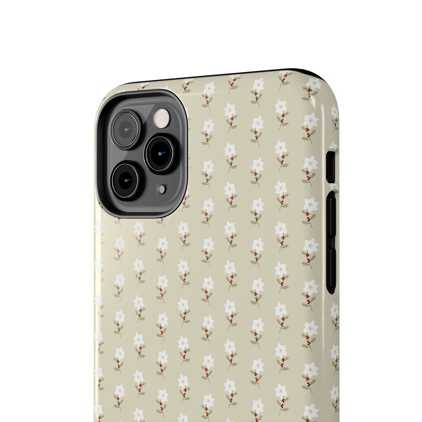 Neutral Tiny Flowers IPhone Case