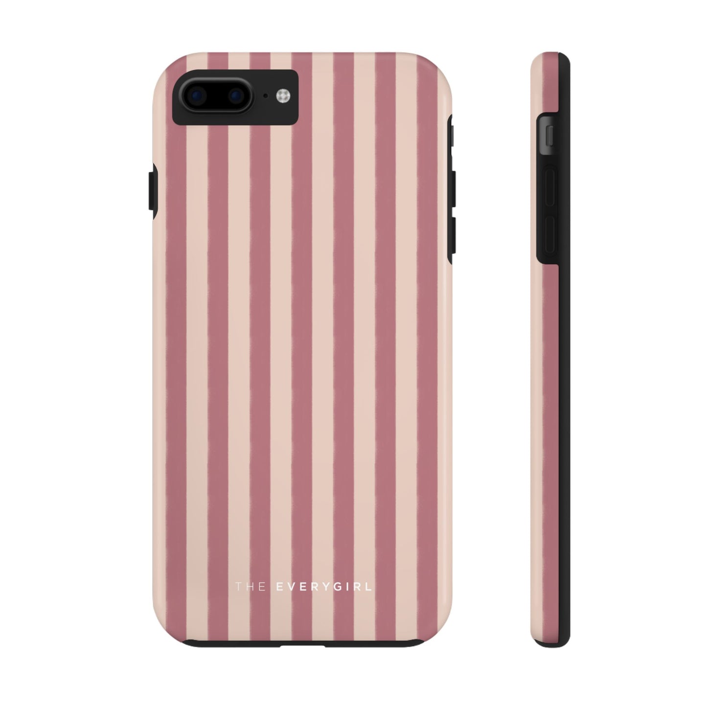 Tone on Tone Pink Stripes IPhone Case