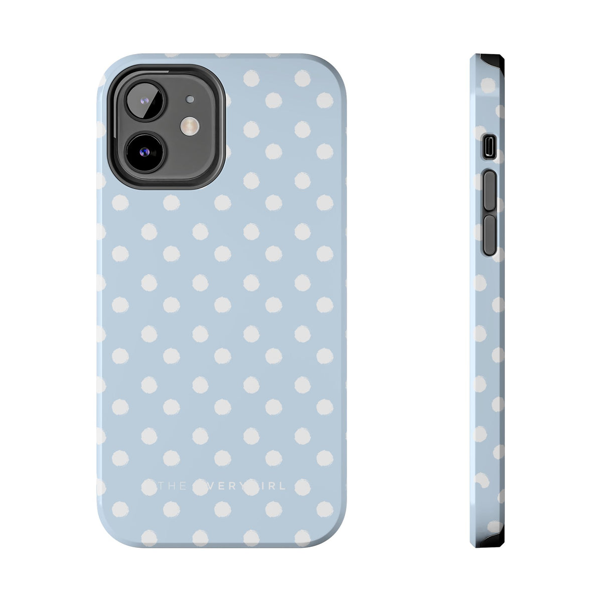 Blue & White Polka Dots Phone Case
