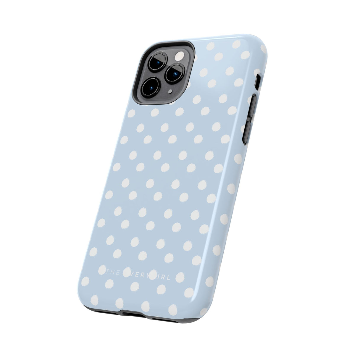 Blue & White Polka Dots Phone Case