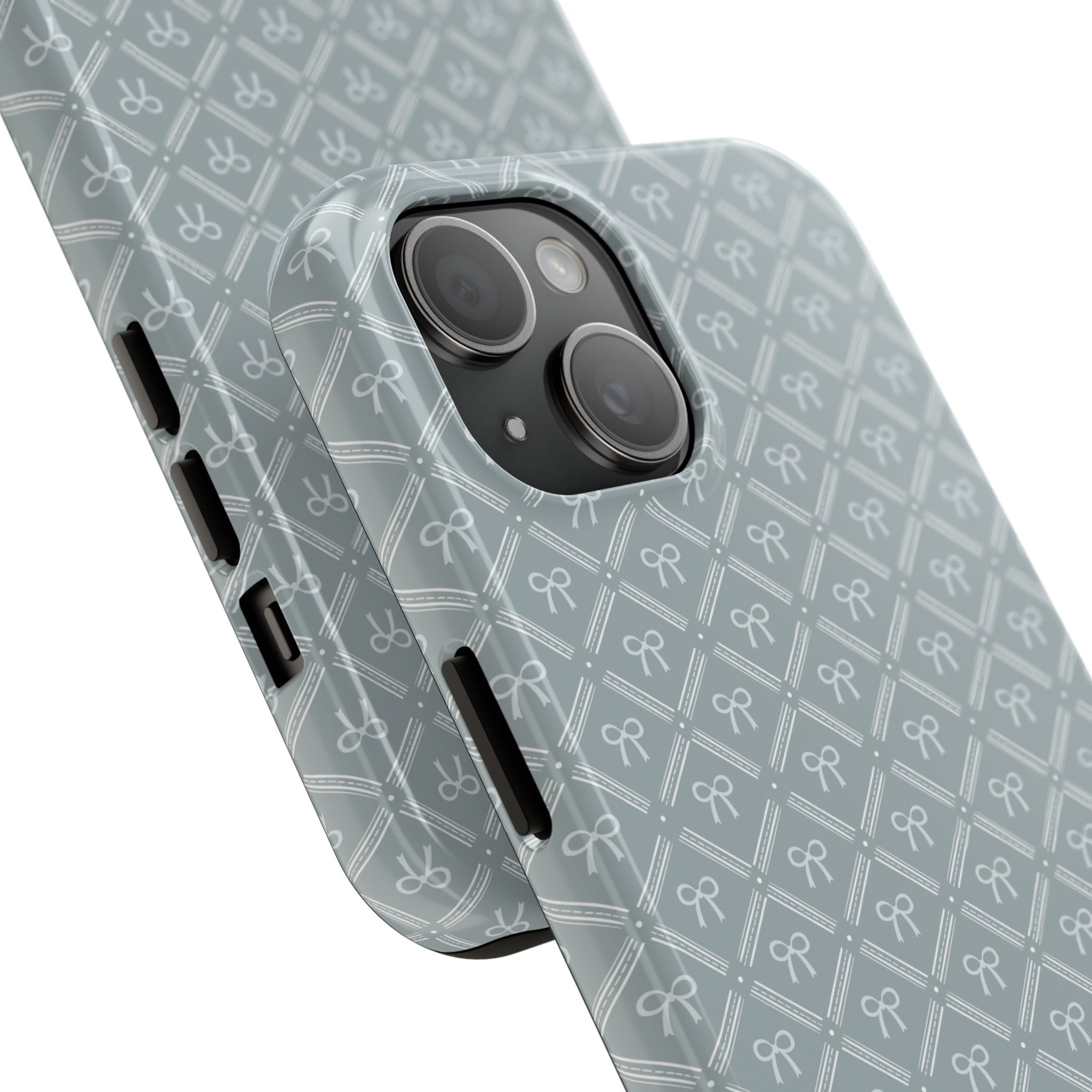 Blue Bows IPhone Case