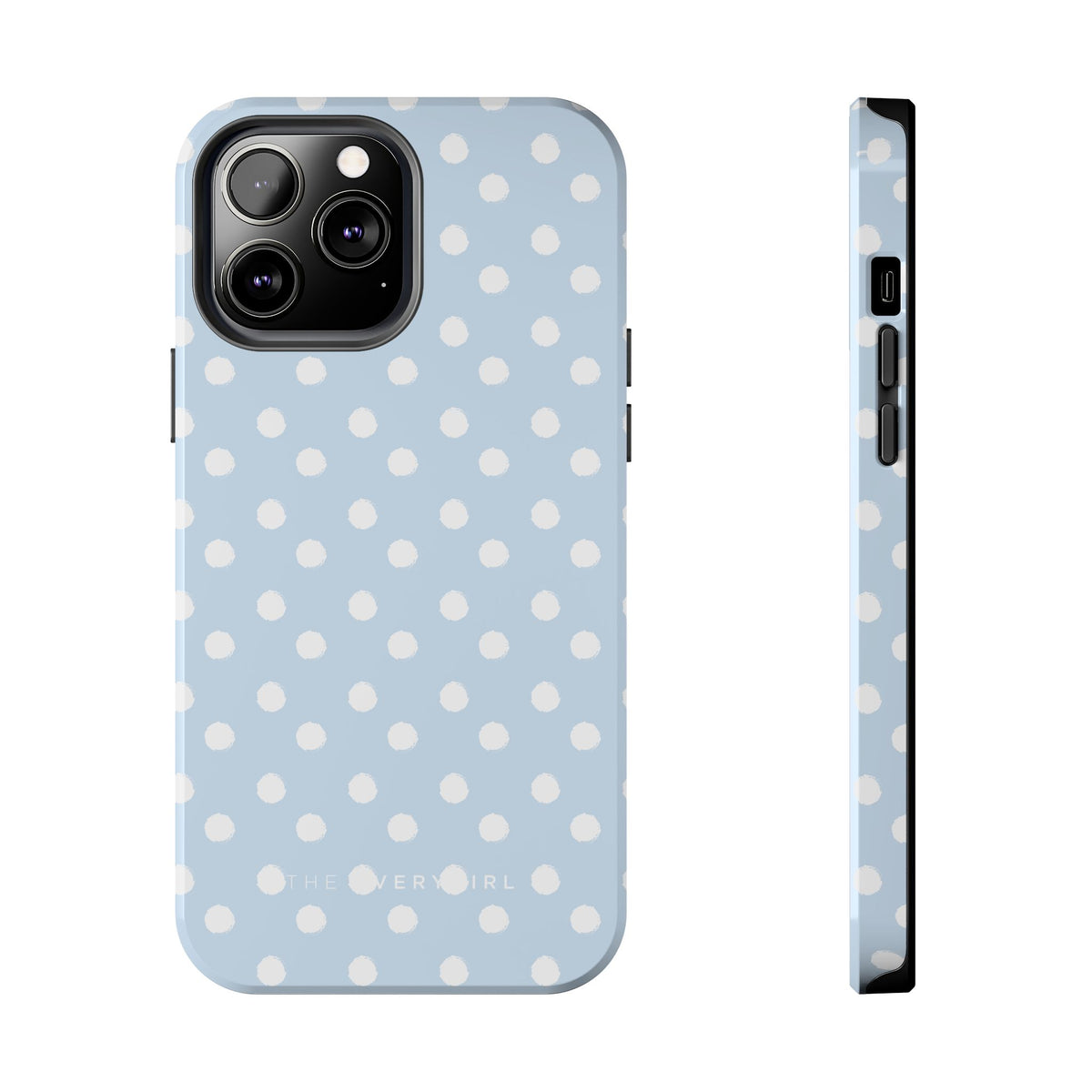 Blue & White Polka Dots Phone Case