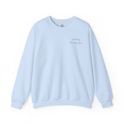 Late Night Reading Club Crewneck