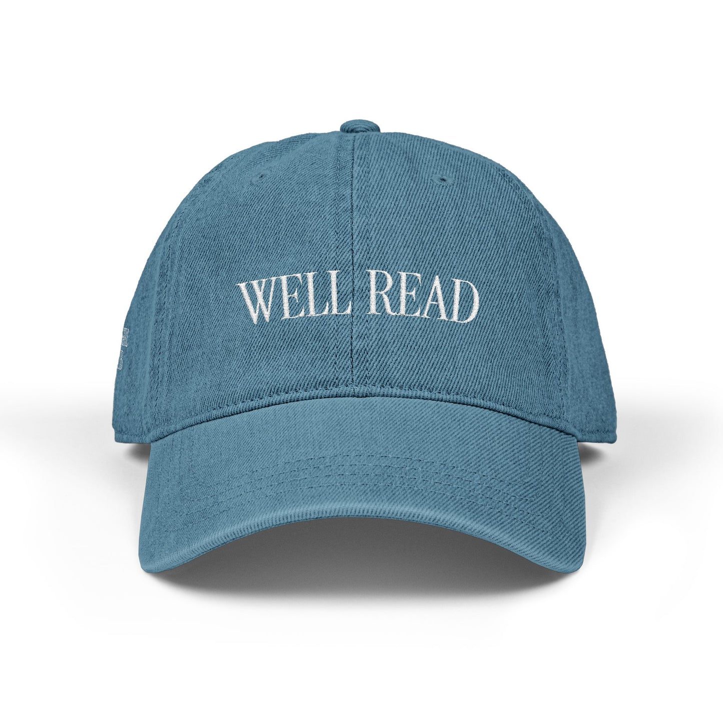 Well Read Denim Baseball Cap