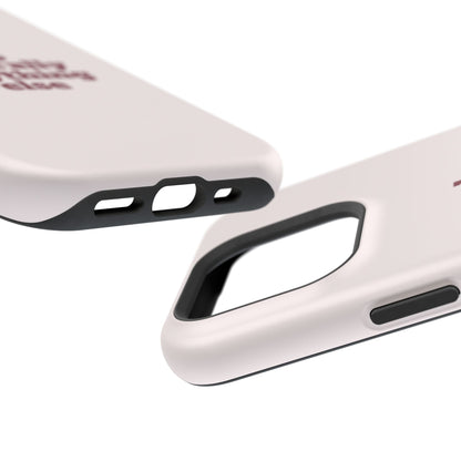Do Literally Anything Else Burgundy Phone Case