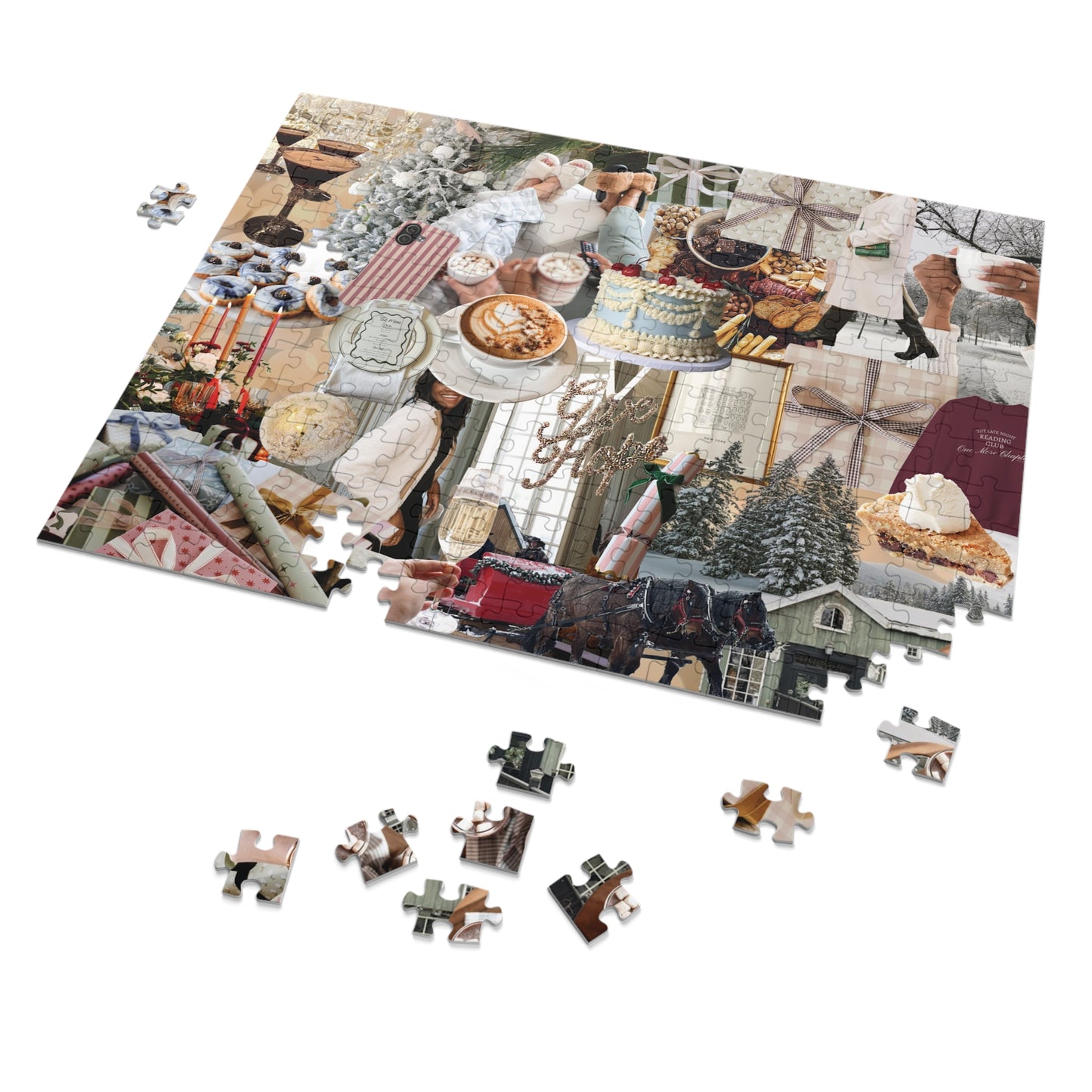 Everygirl Holiday Collage Puzzle
