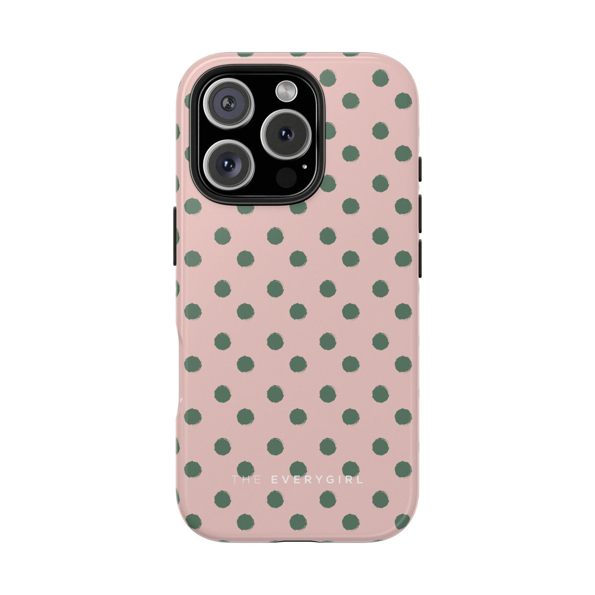 Pink & Green Polka Dots Phone Case