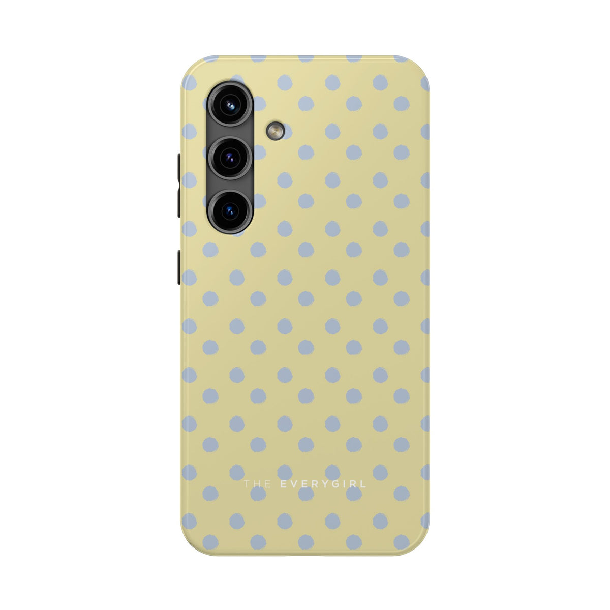 Yellow & Blue Polka Dots Phone Case