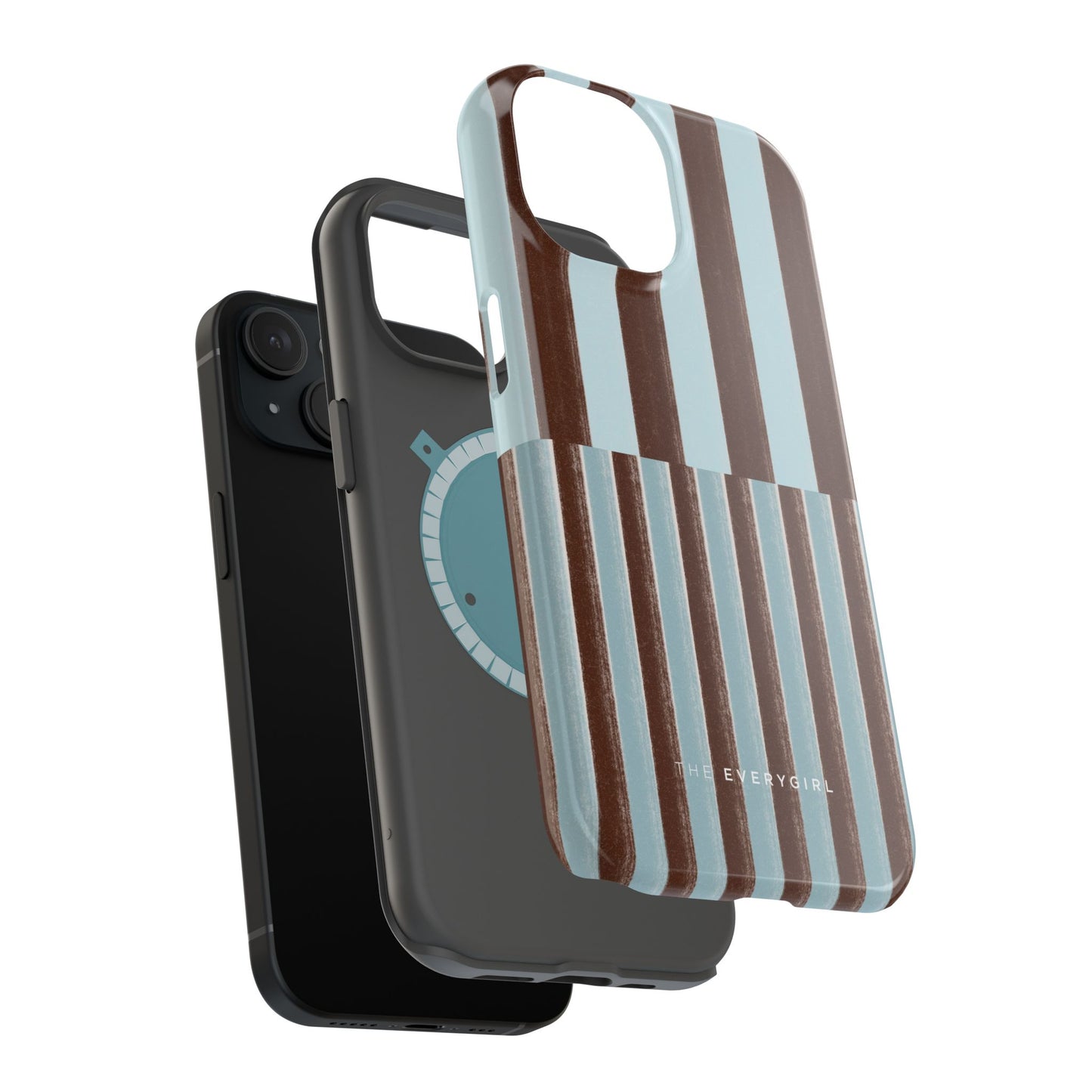 Blue & Brown Contrast Phone Case