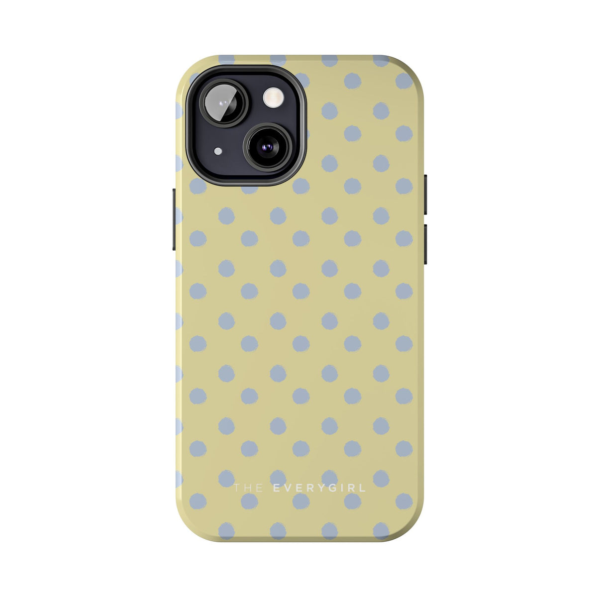 Yellow & Blue Polka Dots Phone Case