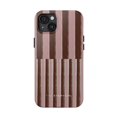 February Pink and Brown Phone Case