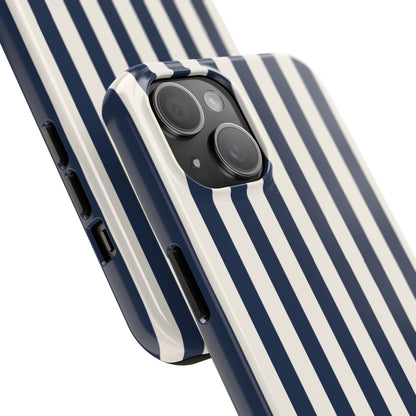 Navy Cabana Stripe Phone Case