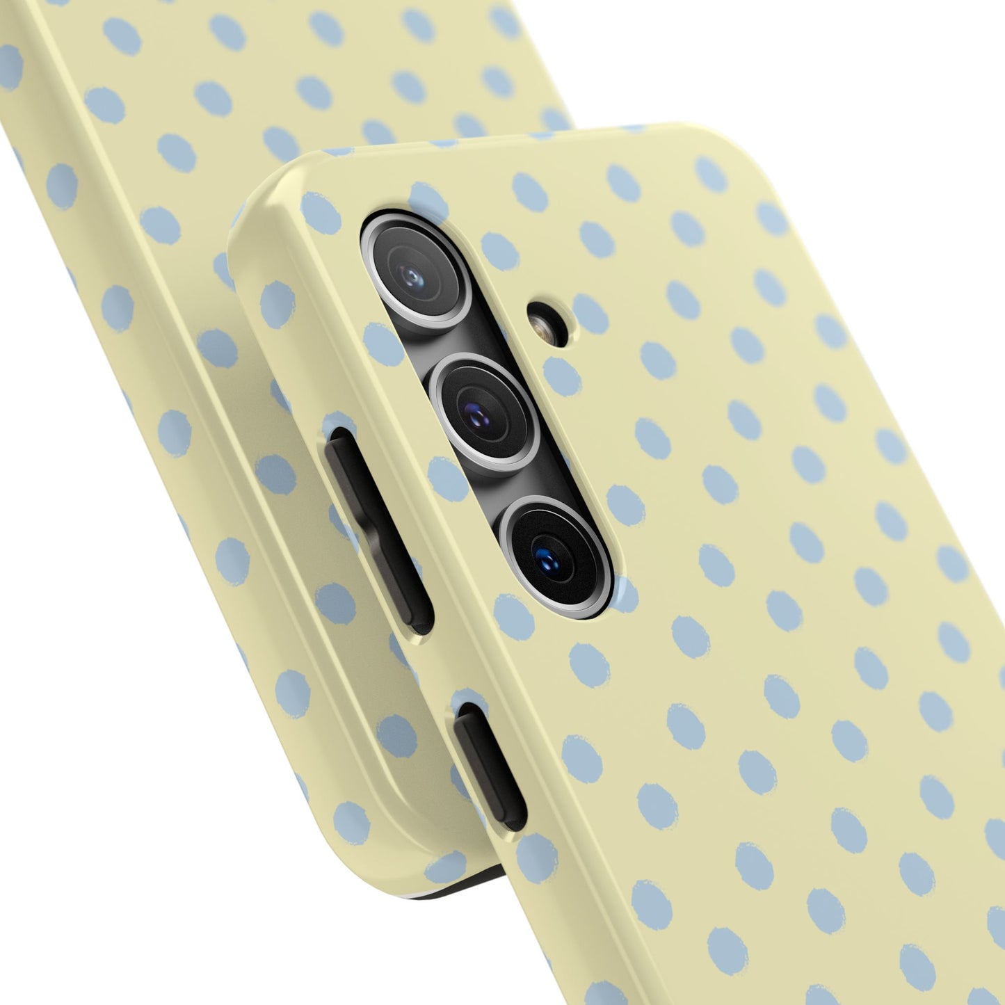 Third Coast – Yellow & Blue Polka Dots Phone Case