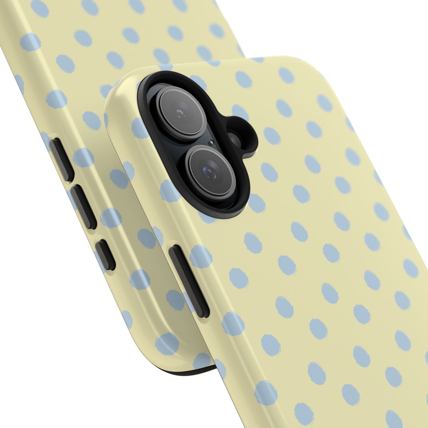 Third Coast – Yellow & Blue Polka Dots Phone Case