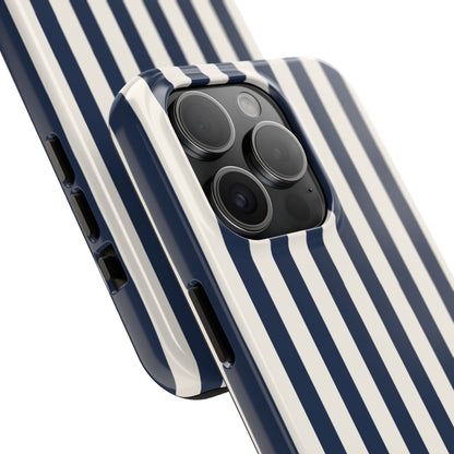 Navy Cabana Stripe Phone Case