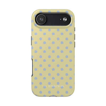 Yellow & Blue Polka Dots Phone Case