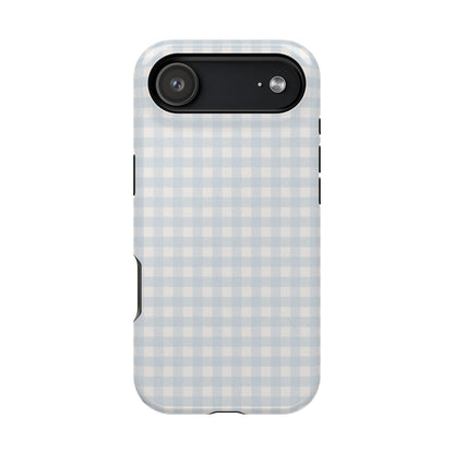 Nancy Meyers Inspired Blue Gingham Phone Case