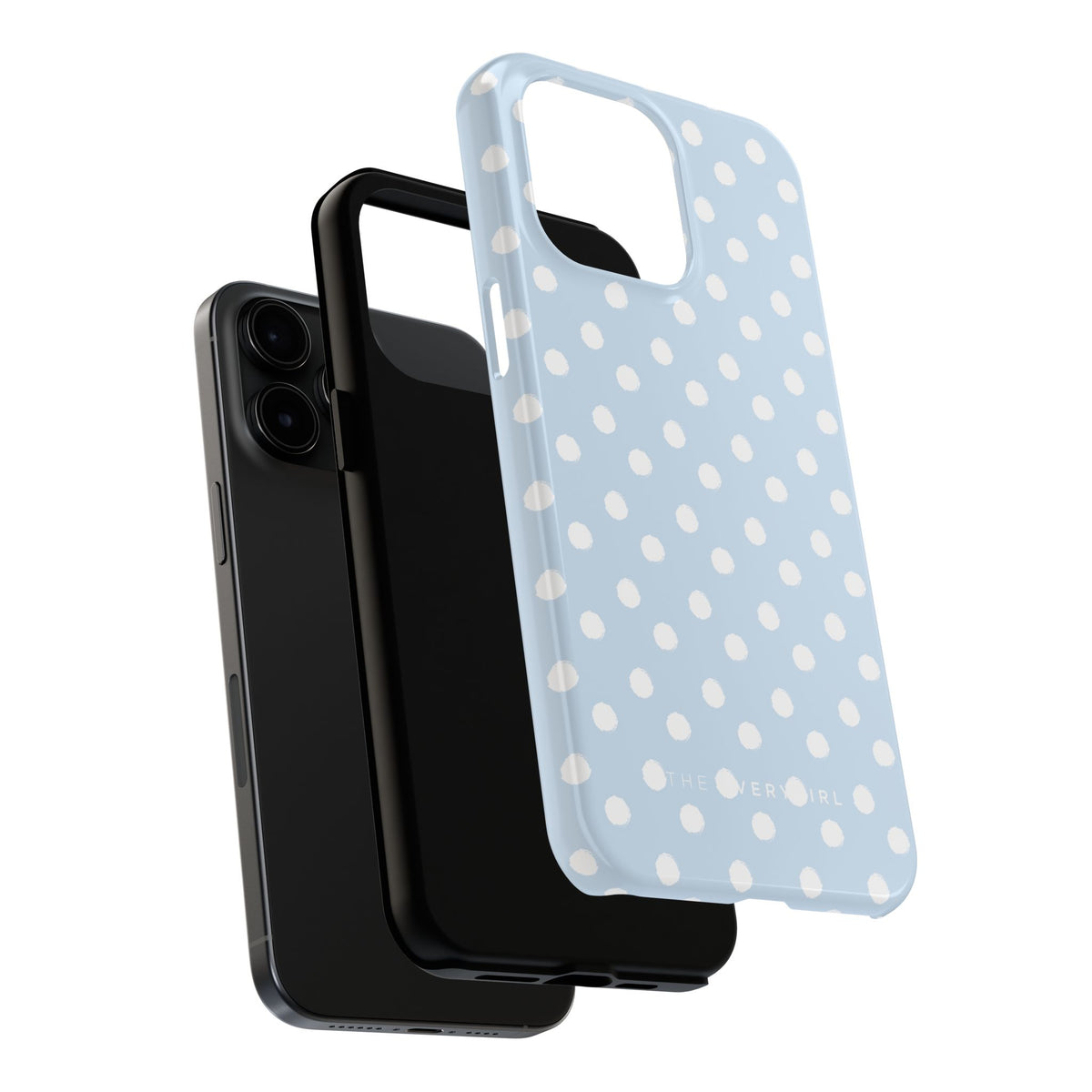 Blue & White Polka Dots Phone Case