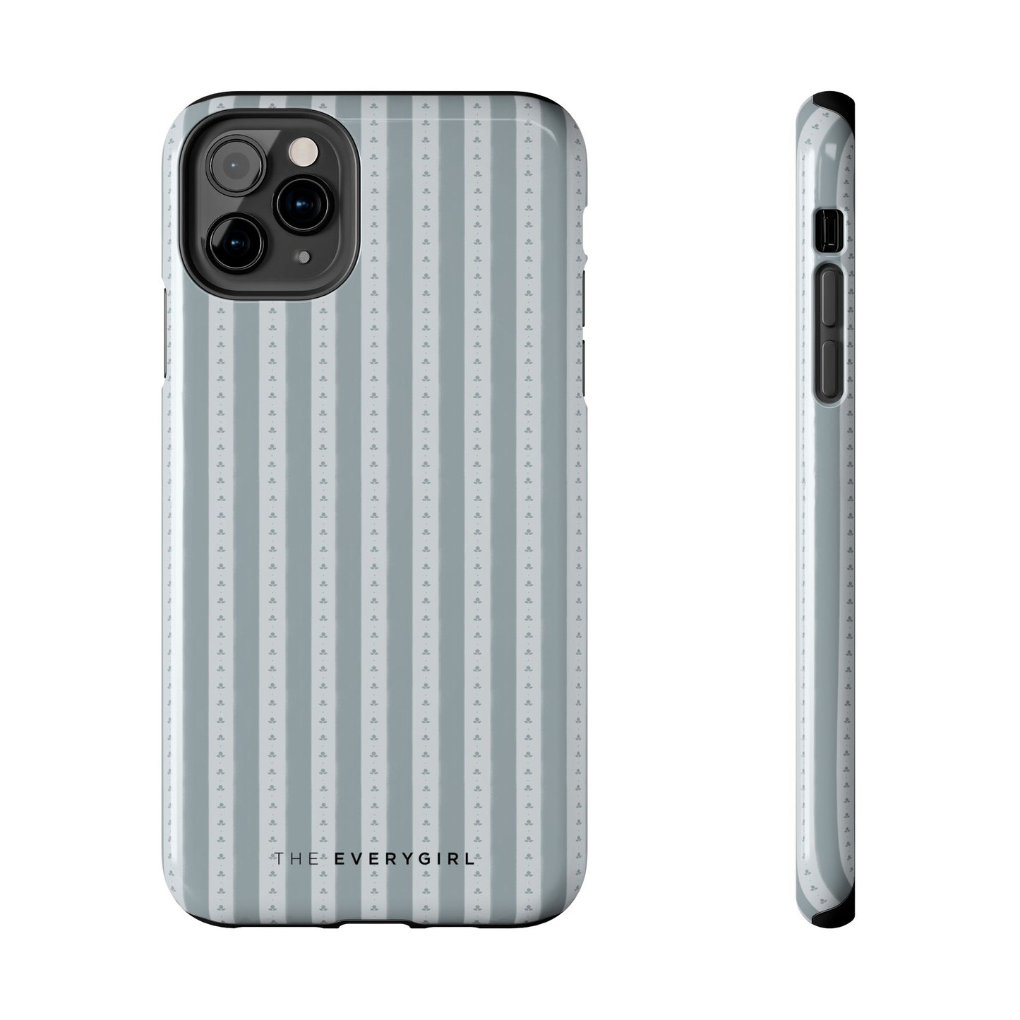Muted Blue Stripe IPhone Case