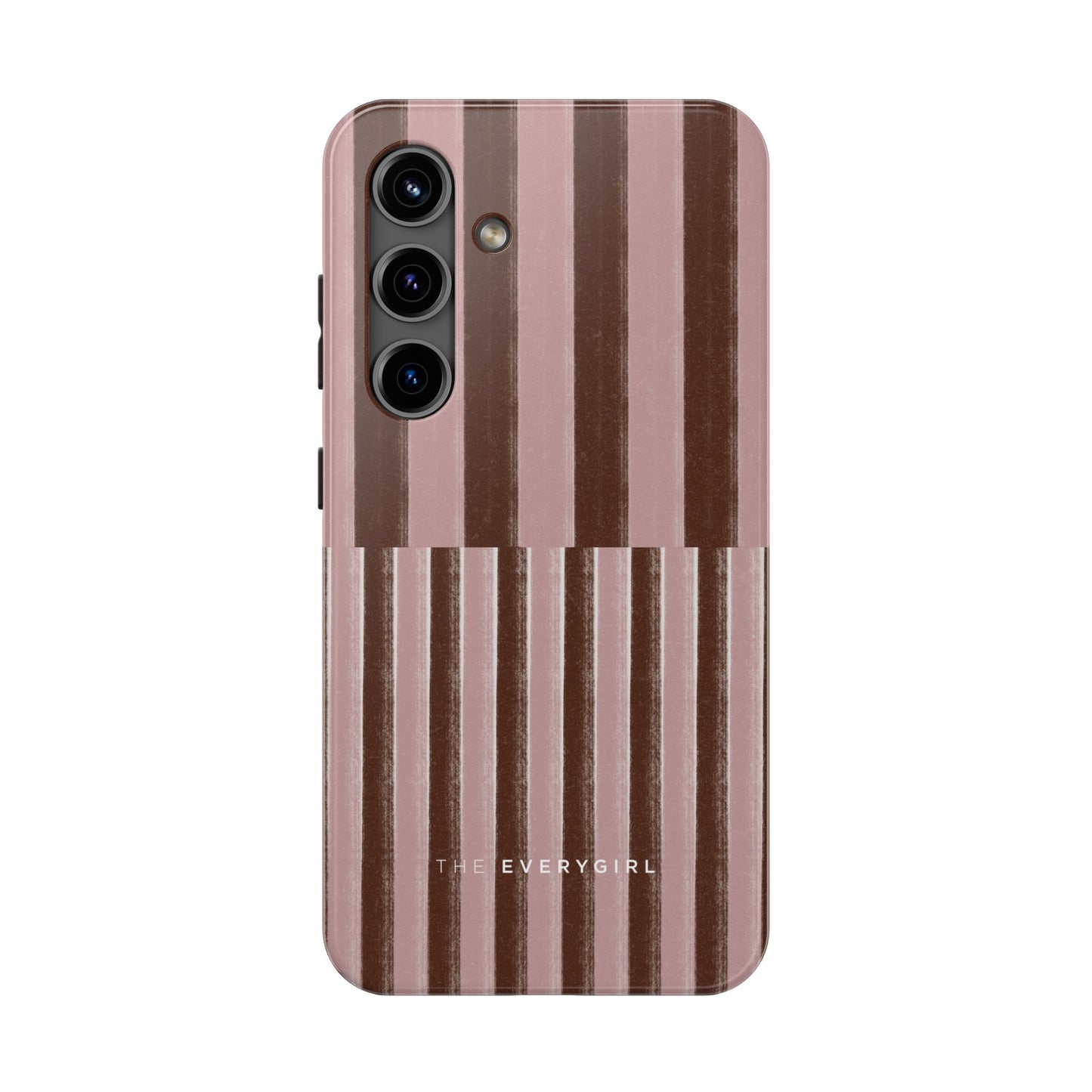 February Pink and Brown Phone Case