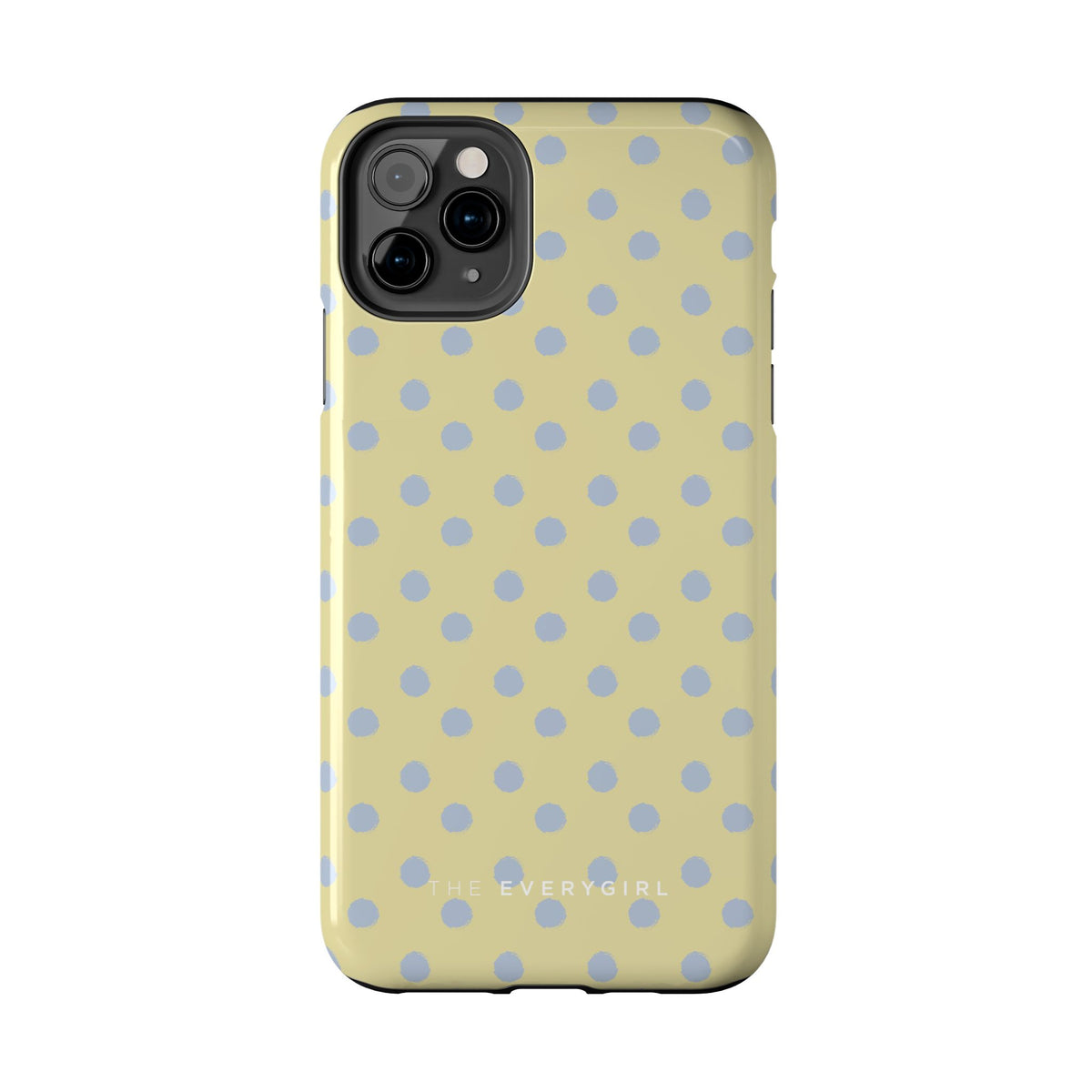 Yellow & Blue Polka Dots Phone Case