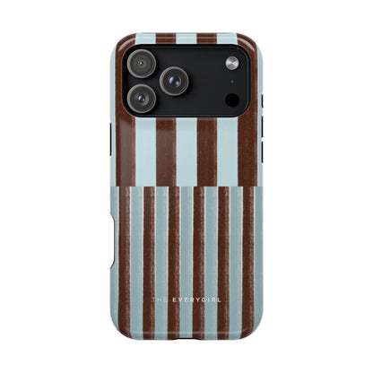 Blue & Brown Contrast Phone Case