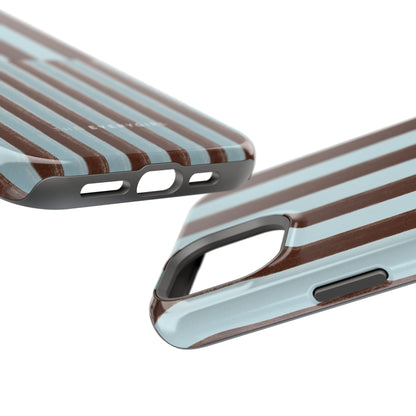 Blue & Brown Contrast Phone Case