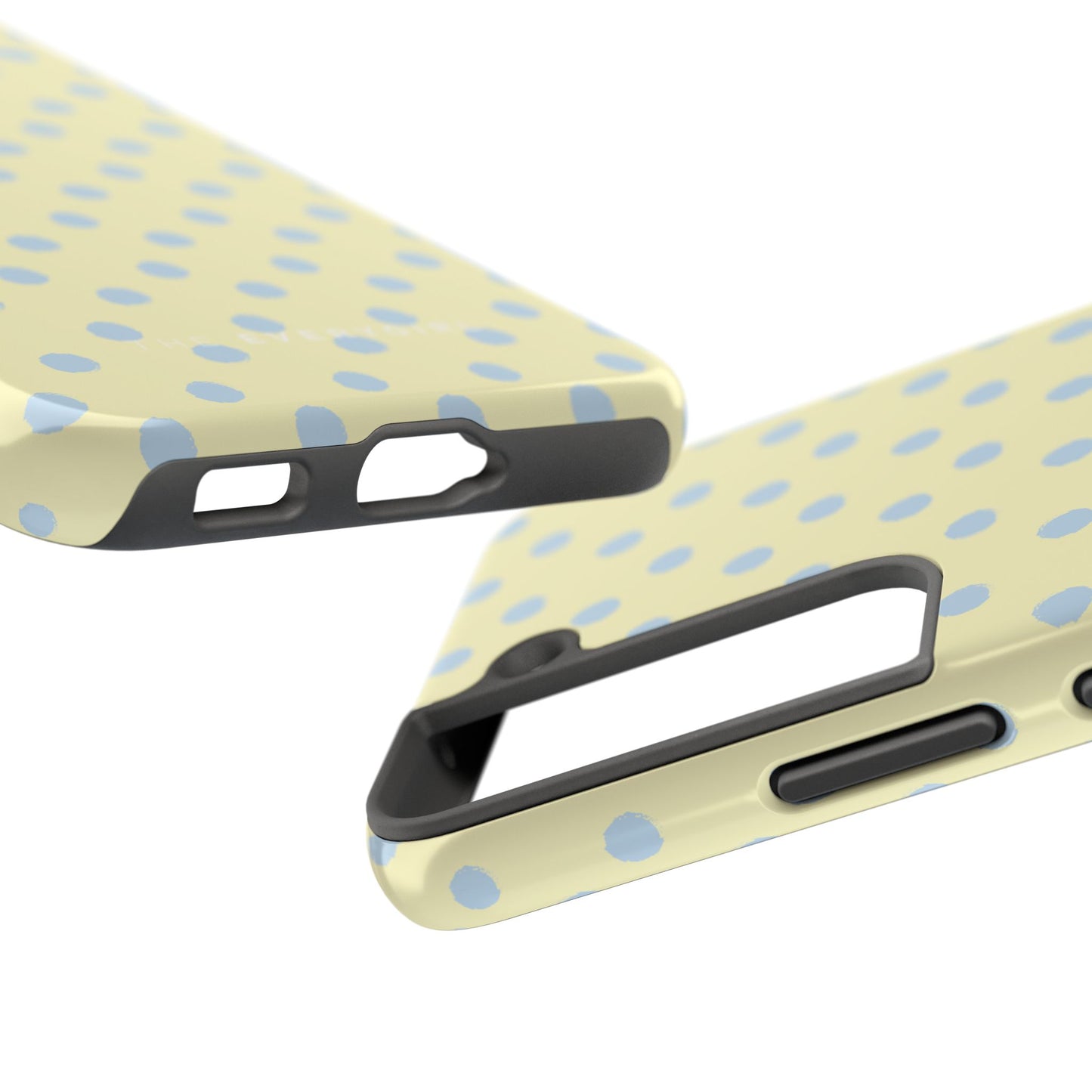 Third Coast – Yellow & Blue Polka Dots Phone Case