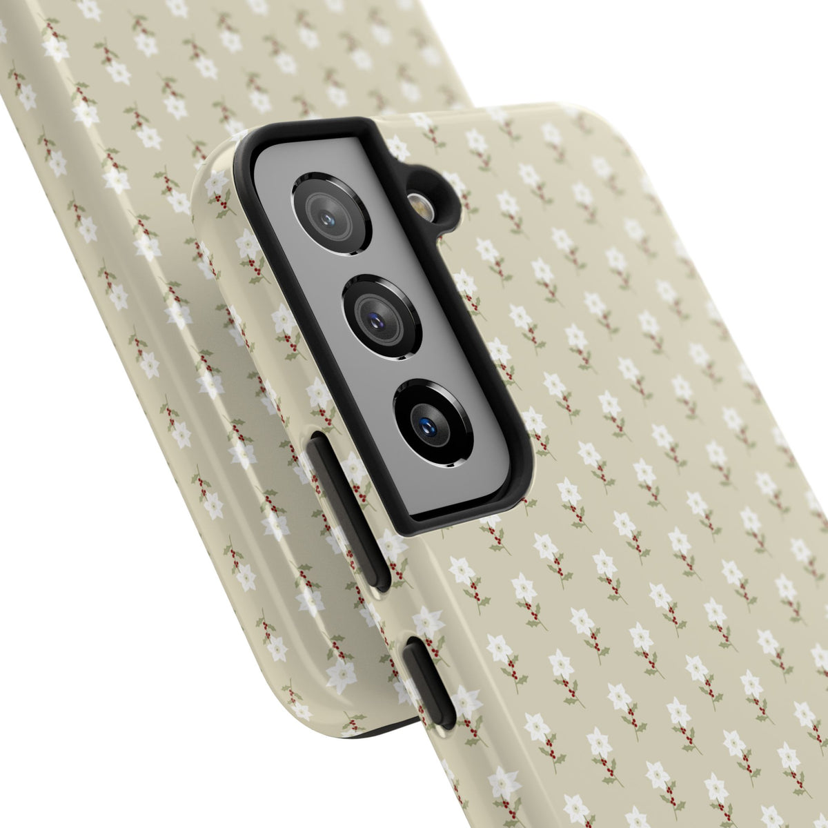 Neutral Tiny Flowers IPhone Case