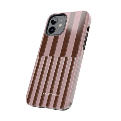 February Pink and Brown Phone Case