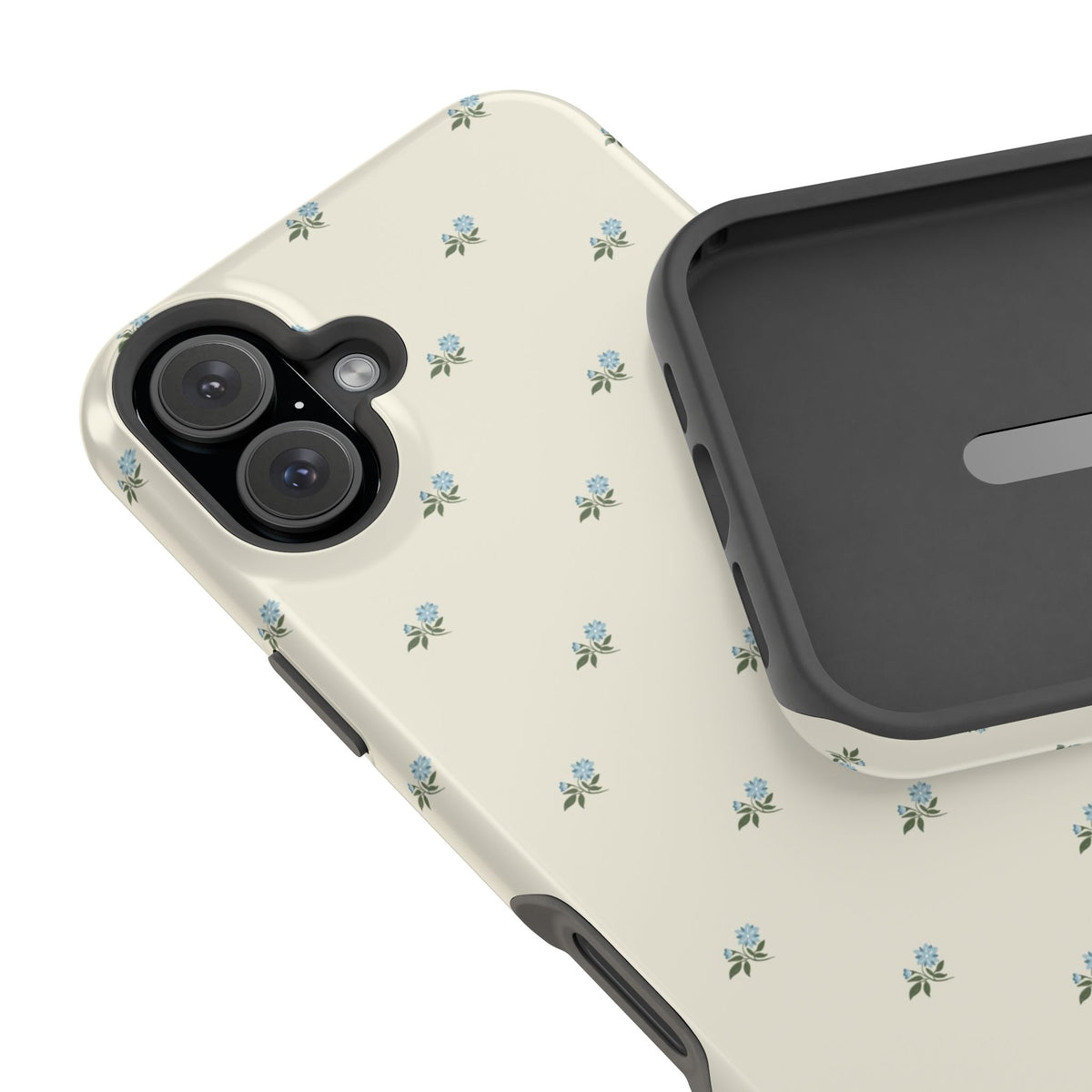 Tiny Blue Flowers Phone Case