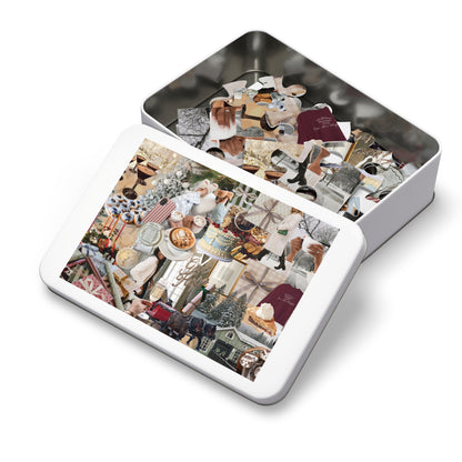 Everygirl Holiday Collage Puzzle