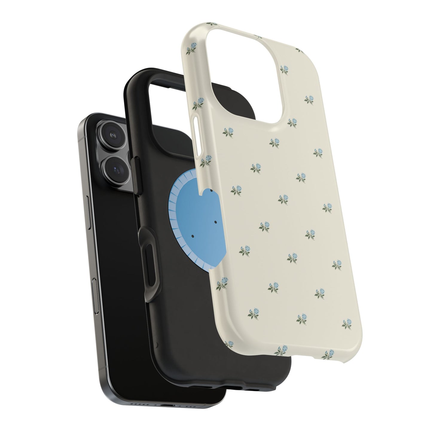 Tiny Blue Flowers Phone Case
