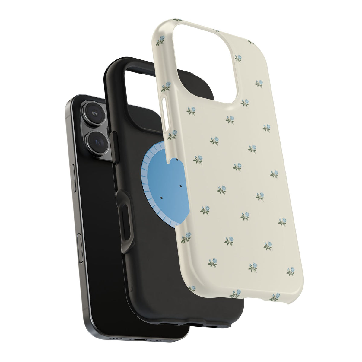 Tiny Blue Flowers Phone Case