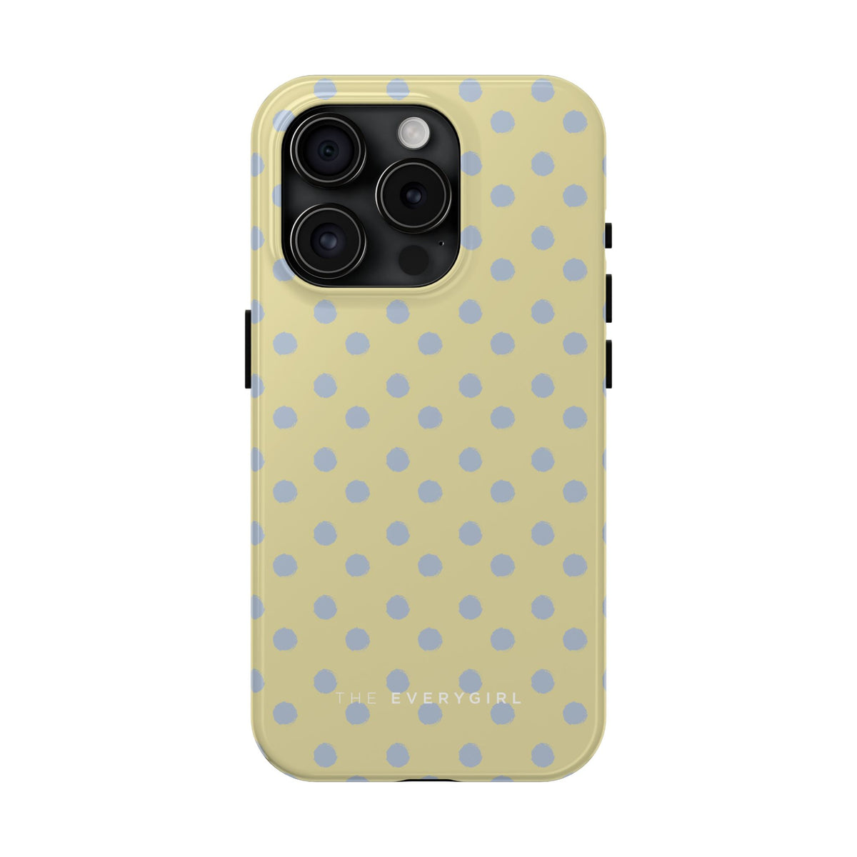 Yellow & Blue Polka Dots Phone Case