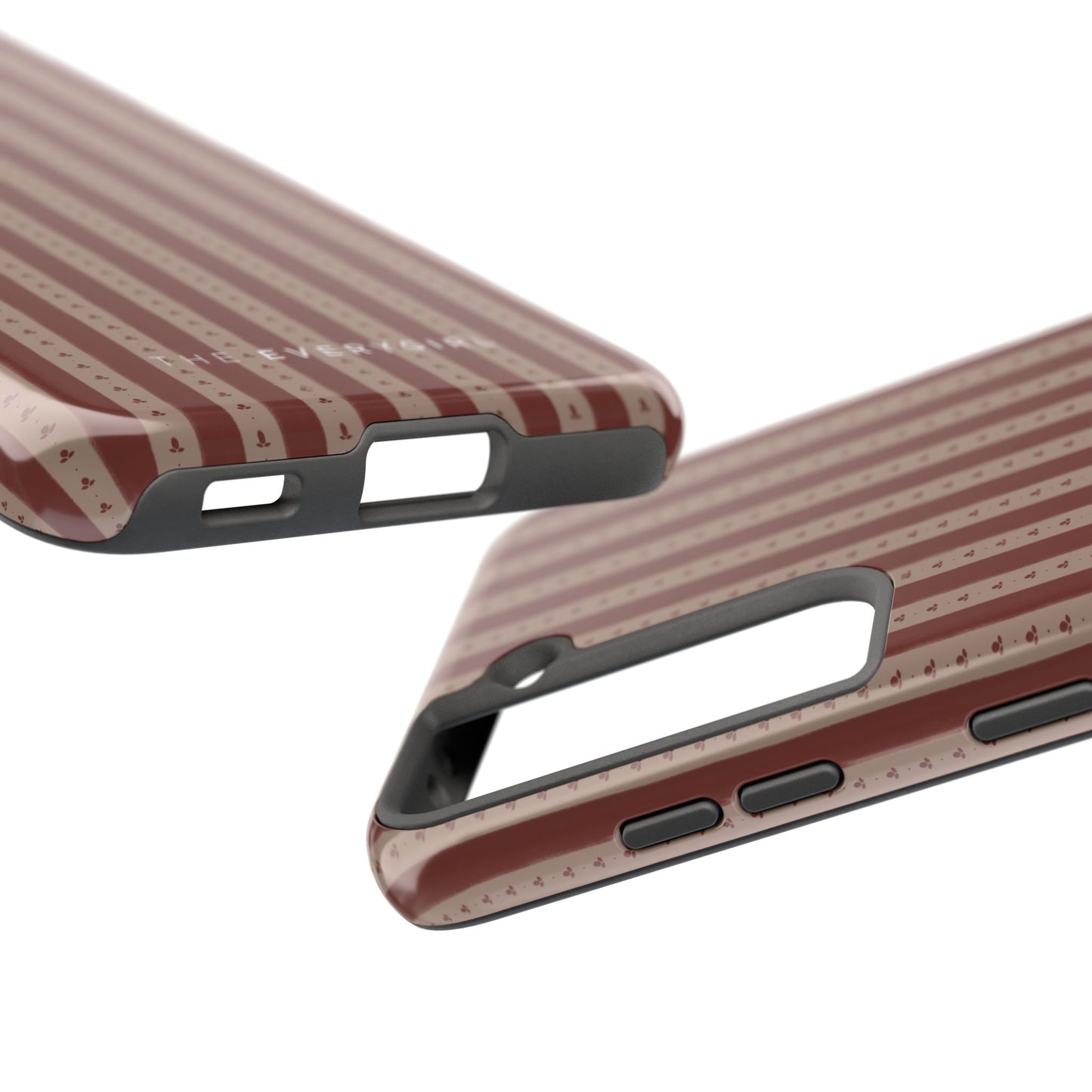 Muted Red Stripe IPhone Case