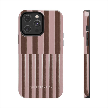 February Pink and Brown Phone Case