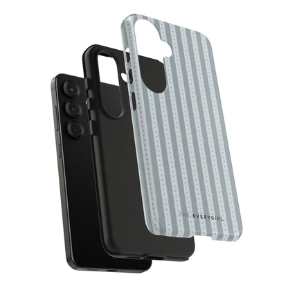 Muted Blue Stripe IPhone Case
