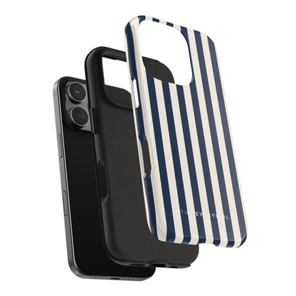 Navy Cabana Stripe Phone Case